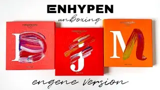 unboxing: ENHYPEN MANIFESTO: DAY 1 (ENGENE ver.)