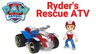 Paw Patrol Ryder's Rescue ATV Vehicle and Figure.
