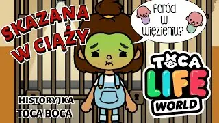 TOCA BOCA 😵 SKAZANA JEST W CIĄŻY 😵 HISTORYJKA TOCA LIFE WORLD PO POLSKU
