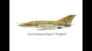 East Germany|Mig-21&ldquo;fishbed&rdquo;