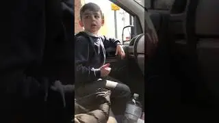 Little boy broken up with his GF