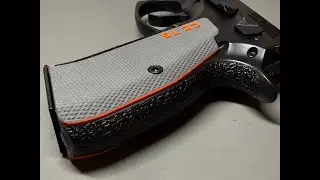 CZ-75B Omega meets Traction Grip
