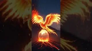 #agnipakshi #volcano #egg #shortvideo #viral #trending #ai #animatedmovie #shorts #video #moralstory