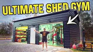 Shed Gym Tour - Ultimate Home Gym Setup