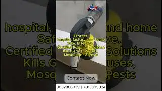 🦟 Pest Control Fogging | Quick Demo & Results!