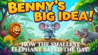 Benny The Brave Elephant | Baby Elephant Story for kids | Kids bedtime Stories | #kidsstories