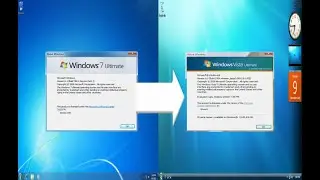 Making WIndows 7 RTM looks like a Windows 7 beta fish! (Using Windows Vista skin pack)