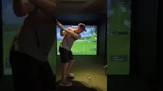 FSX Play Distance Randomizer in Practice Mode  #golf #golfsimulator #foresightsports