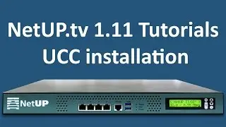 NetUP.tv 1.11 Tutorials: UCC installation