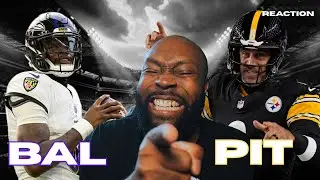 TYLER LOOPED THE RAVENS! | Baltimore Ravens vs Pittsburgh Steelers | REACTION