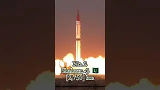 All (5) surface to surface medium range Ballistic Missiles [MRBM] oF Pakistan 🇵🇰 #ballisticmissile