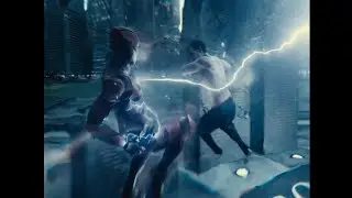 The Flash vs Superman The Flash Fights Superman Scene | Zack Snyder's Justice League 2021