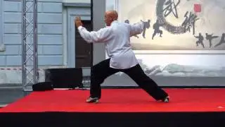 Esibizione di Taiji Quan del M° Flavio Daniele e degli istruttori Nei Dan