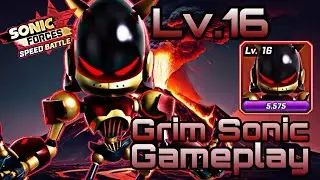 Sonic Forces Speed Battle 🟥◼️ Grim Sonic 🧲 Gameplay ◼️🟥
