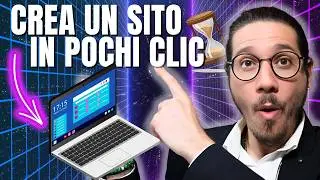 Fare un SITO WEB con INTELLIGENZA ARTIFICIALE in 10 MIN, facile e per tutti