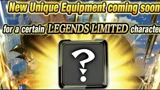 DRAGON BALL LEGENDS LIVE/NEW UNIQUE EQUPIMENT FOR THIS CHARACTER?