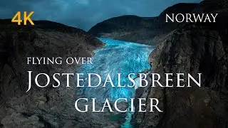 Nigardsbreen Glacier | Norway | A Cinematic Drone video | (4K Aerial Documentary)