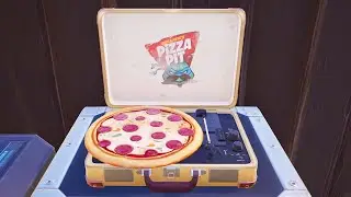 Destroy Evil Brainwashing Pizza Turntables - Fortnite TMNT Quests