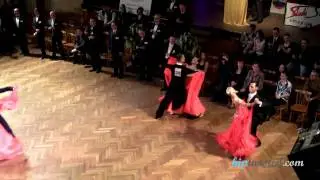 Oscar Pedrinelli - Kamila Brozovska, Czech standard championship 2011, 4. round - tango