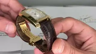LINDO REL&Oacute;GIO DE OURO BAUME & MERCIER HAMPTON MILLEIS REF  MVO45224