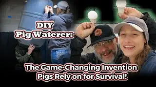 DIY Pig Waterer |Game-Changing Invention Pigs Rely on for Survival| DIY DREAM HOME | OFF-GRID Power