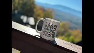 Funny Coffee Mug Well Hung Stockings Christmas Coffee Mug