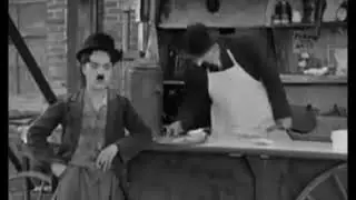 Charlie Chaplin best moment in the kitchen