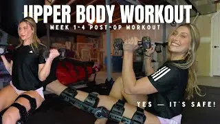 The FIRST Workout You Should Be Doing | At Home, No Gym! ACL Surgery Week 1-3