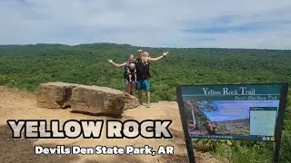 Devil's Den State Park Yellow Rock Trail in Arkansas