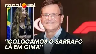 SERGIO MAURICIO MANDA A REAL SOBRE IDA DA F&Oacute;RMULA 1 PARA A GLOBO E COMENTA POL&Ecirc;MICA COM DEPUTADA