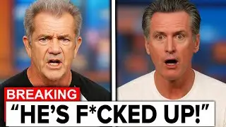 Gavin Newsom ERUPTS as Mel Gibson EXPOSES His Biggest Lie On LIVE TV 