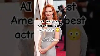 American Actresses according to AI 😳😳...  #AI #sora #usa #shorts