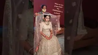 Real Bride&hearts;️&hearts;️Reception look&hearts;️&hearts;️ Mua- Sadhana Banerjee