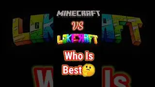 Minecraft Vs Lokicraft || #shorts #algames #viralshorts