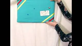 DIY Upcycled Pin Board