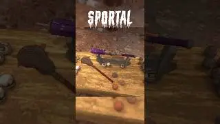 SPORTAL | Retro FPS Chaos with 50s Monsters #shorts