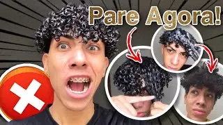 ERROS NA FINALIZAÇÃO DO CABELO CACHEADO 😥