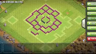 ensinando melhor layout cv7 do mundo (Clash Of Clans)