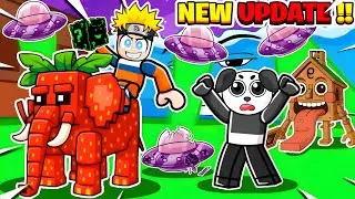 I PLAYED THE NEW ESCAPE TSUNAMI BRAINROT UPDATE&hellip; NEW UFO MUTATION & LUCKY BLOCKS 😱