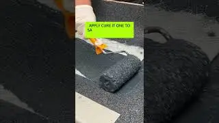Cure It ONE Application: Strong, Watertight Roofing Made Easy #grproofing #flatroof #cureitone