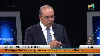 JL - Rodrigo Rollemberg cara a cara com Ibaneis Rocha
