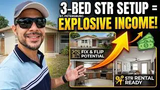 Incredible BRRR Opportunity in St Petersburg Florida! Real Estate Investments Tampa Bay 2025