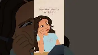 Art Block sucks 😔 #artblock #artist #animation #relatable #trending #2danimation #2danimator