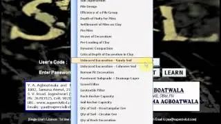 SOIL : A  Software for Geotechnical & Civil Engineers