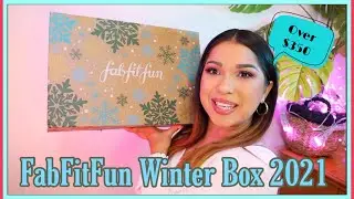 FabFitFun Winter 2021 Unboxing and Review | My Christmas Gift Ideas |