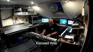 piano test Yamaha PF 1000 versus Kurzweil Artis