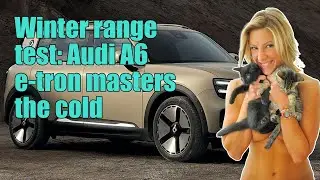 Winter range test: Audi A6 e-tron masters the cold