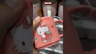 Miniso Hello kitty mug #miniso #hellokitty #sanrio #shorts #sanriocharacters #cute #coffeecup