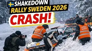 DRAMA at Shakedown | Rally Sweden 2026! Oliver Solberg & Lappi's Mistakes Create Tension ❄️🔥