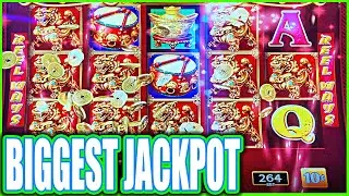 OMG She Won Her BIGGEST JACKPOT Ever on High Limit Dancing Drums Slot